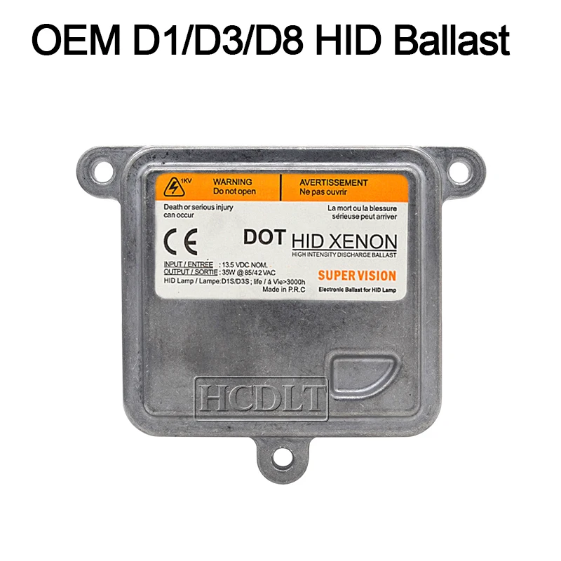 HCDLT Super Bright 35W D8S Xenon HID Kit 55W 5500K D8S HID Xenon Lamp Car Light HID Ballast Xenon D1S D3S D8S HID Headlight Kit (5)