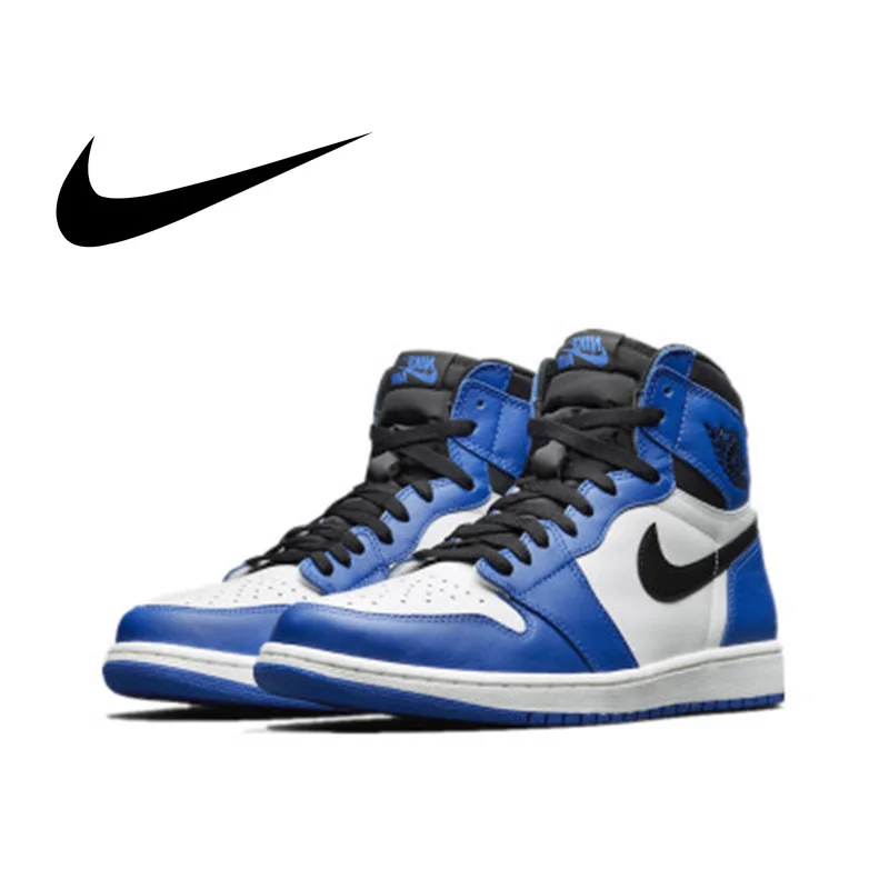 الأصلي أصيلة نايك الهواء الأردن 1 الرجعية عالية عوج AJ1 ملابس كرة السلة للرجال أحذية رياضية رياضية مصمم 2018 جديد 555088-403 الأصلي أصيلة نايك الهواء الأردن 1 الرجعية عالية عوج AJ1 ملابس كرة السلة للرجال أحذية رياضية رياضية مصمم 2018 جديد 555088-403