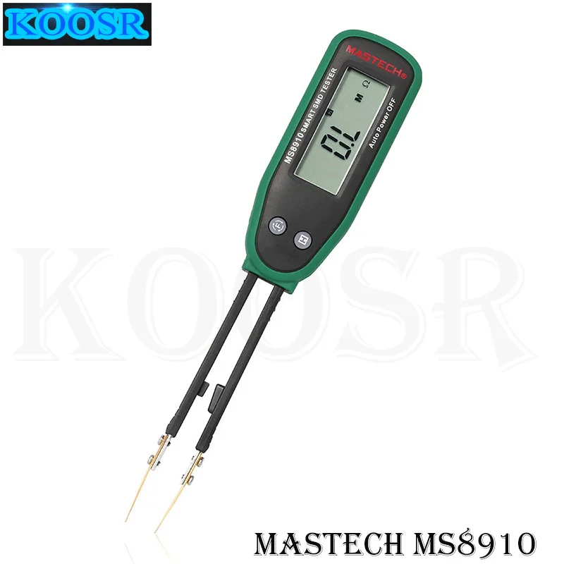 MASTECH MS8910 SMD тестер детектор 3000 отсчетов Цифровой мультиметр Смарт Сопротивление Емкость диод метр автоматическое сканирование ЖК-дисплей