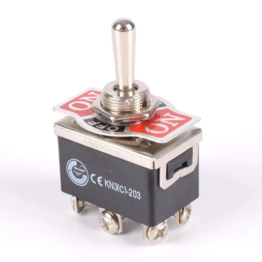 Durable Car Racing Toggle Switch Flick ON/OFF SPST Toggle Durable Car Racing Toggle Switch Flick ON/OFF SPST Toggle