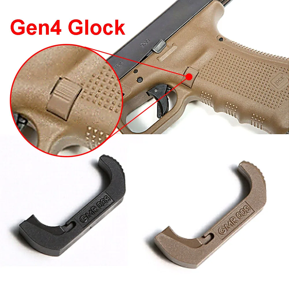 

Glock Extended Magazine Release Catch For Gen4 Glock 17 19 22 25 27 31 33