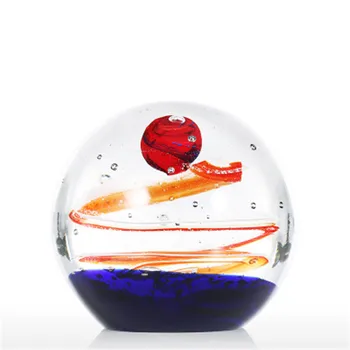 

Simple Modern 3D Coloured Glaze Star Ball Craftwork Ornaments Creative Living Room Study Room Desktop Decoration X1356