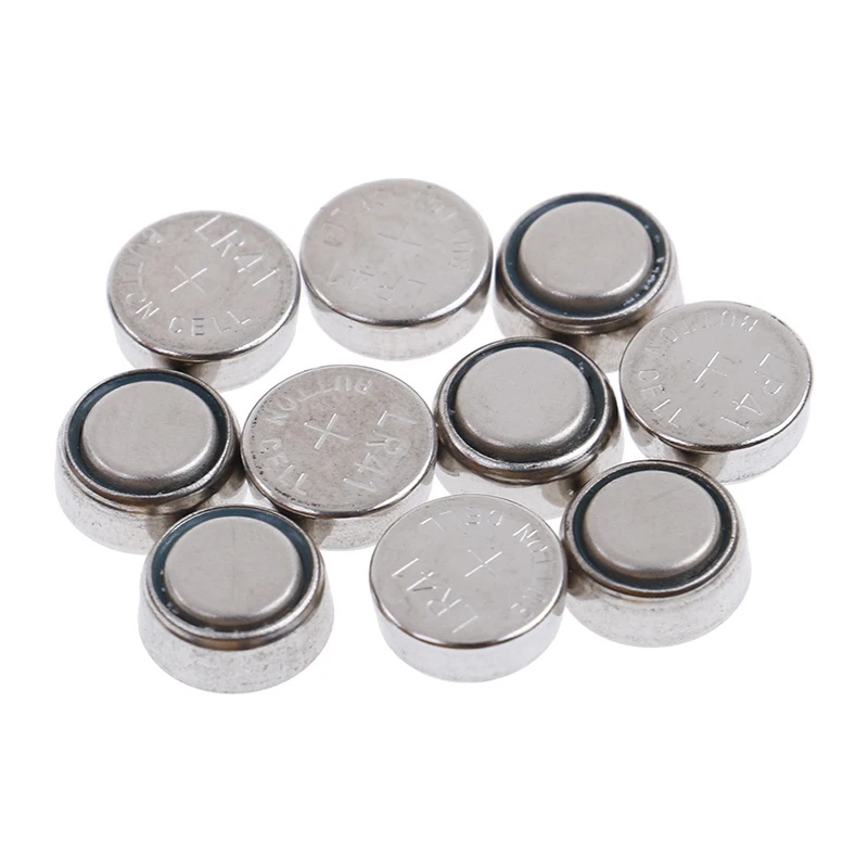 

10Pcs/set AG3 Button Cell Cell Button Battery Batteries AG3 1.5V