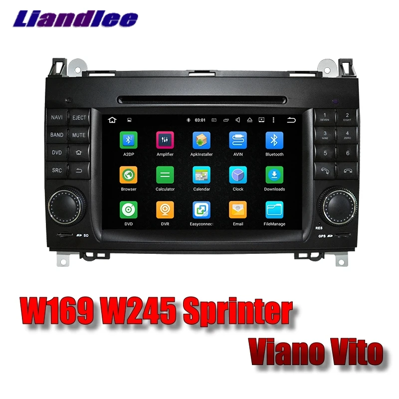 Liandlee автомобильный мультимедийный плеер NAVI для Mercedes Benz W169 W245 Sprinter 2004 ~ 2013
