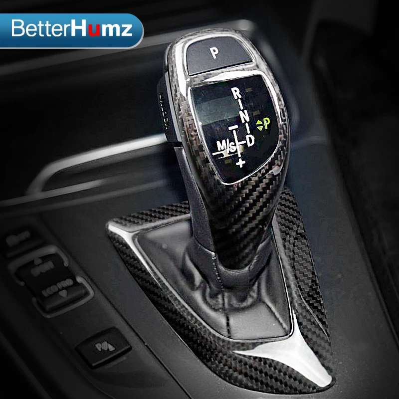 Для BMW F20 F30 F31 F34 5 серия карбоновое волокно сменная панель переключения передач