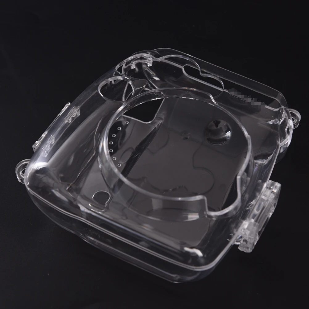 Горячее предложение! Распродажа! Струйное прозрачный кристалл защитная оболочка чехол с украшением в виде кристаллов пластиковое Камера чехол для цифровой фотокамеры Fuji Fujifilm Instax Mini 8