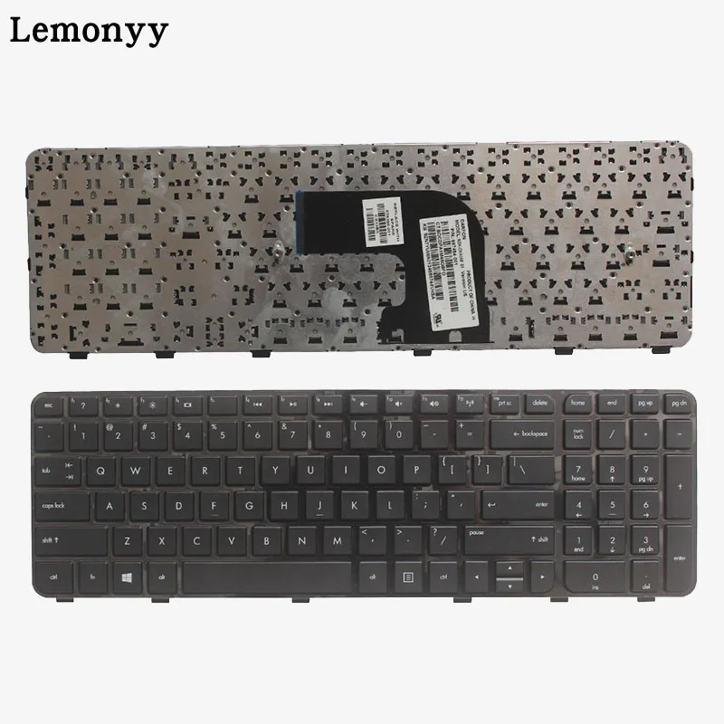 Genuine HP Pavilion dv6-7000 dv6-7100 dv6-7200 US Laptop Keyboard With Frame NEW