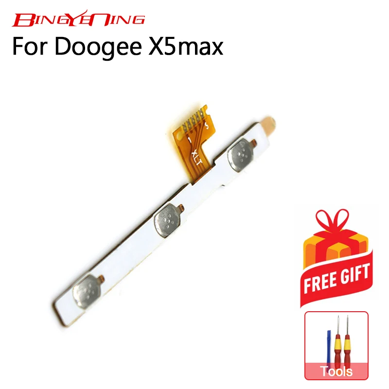 BingYeNing новый оригинальный Doogee X5 Макс включение/выключение питания + кнопка