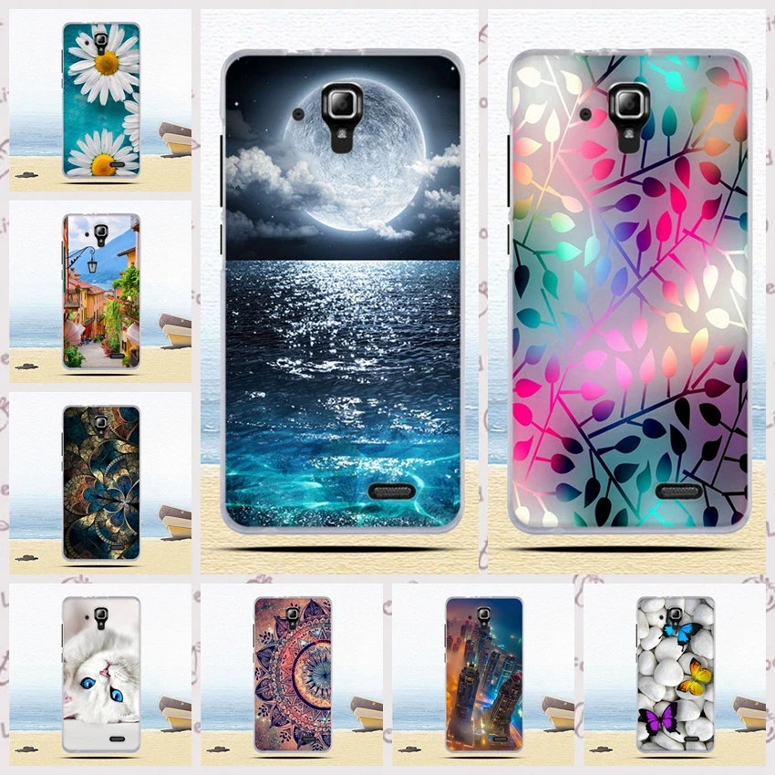 

Soft Silicone Case For Lenovo A536 Case Cover Coque For Lenovo A536 A358T A 536 Cover Painted Case Protective Back Funda Housing