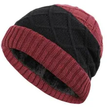 Женская зимняя шапка для мужчин, меховая флисовая Толстая шерстяная лыжные шапочки, шапка красного, черного, синего, хаки цвета, женская шапка в стиле хип-хоп, теплые шапки на осень