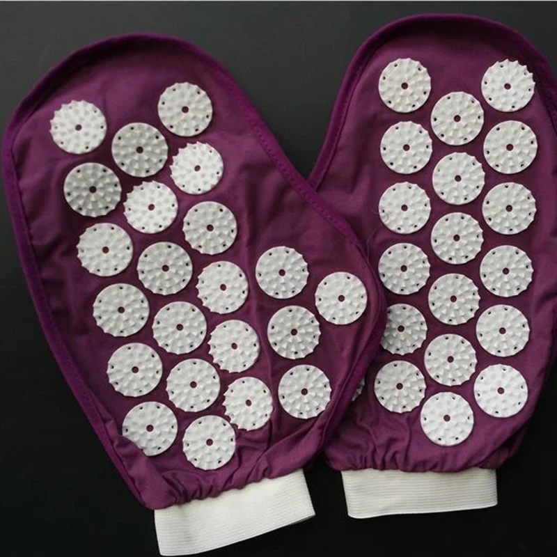 1pair Acupuncture Massage Gloves Hand Hold Fully Body Massager Blood Circulation Relieve Pain Muscle Tension Body Massage GLove 1pair Acupuncture Massage Gloves Hand Hold Fully Body Massager Blood Circulation Relieve Pain Muscle Tension Body Massage GLove