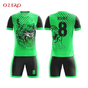 

popular soccer jerseys 100% polyester breathable training suit for men