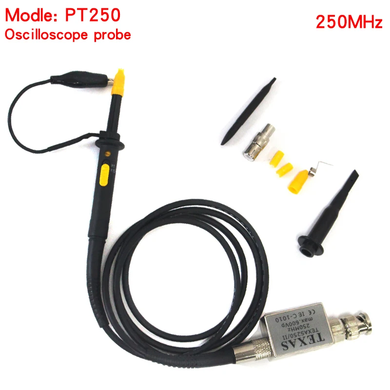 

1pcs PT250 Digital Analog Oscilloscope Probe oscilloscope General-purpose oscilloscope current probe high pressure probe