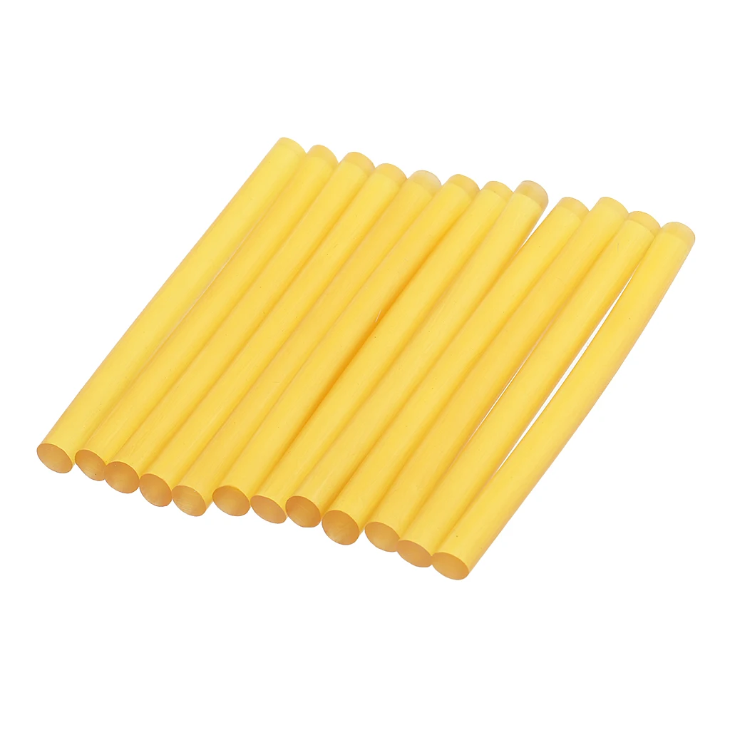 12 шт. 7,5 мм клеевые палочки для наращивания волос Fusion желтый коричневый черный Инструменты для укладки волос аксессуары