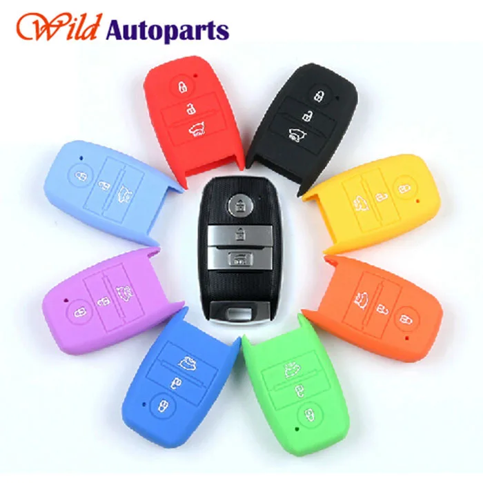 Universal Colorful Quality Silicon Key Case Cover ...