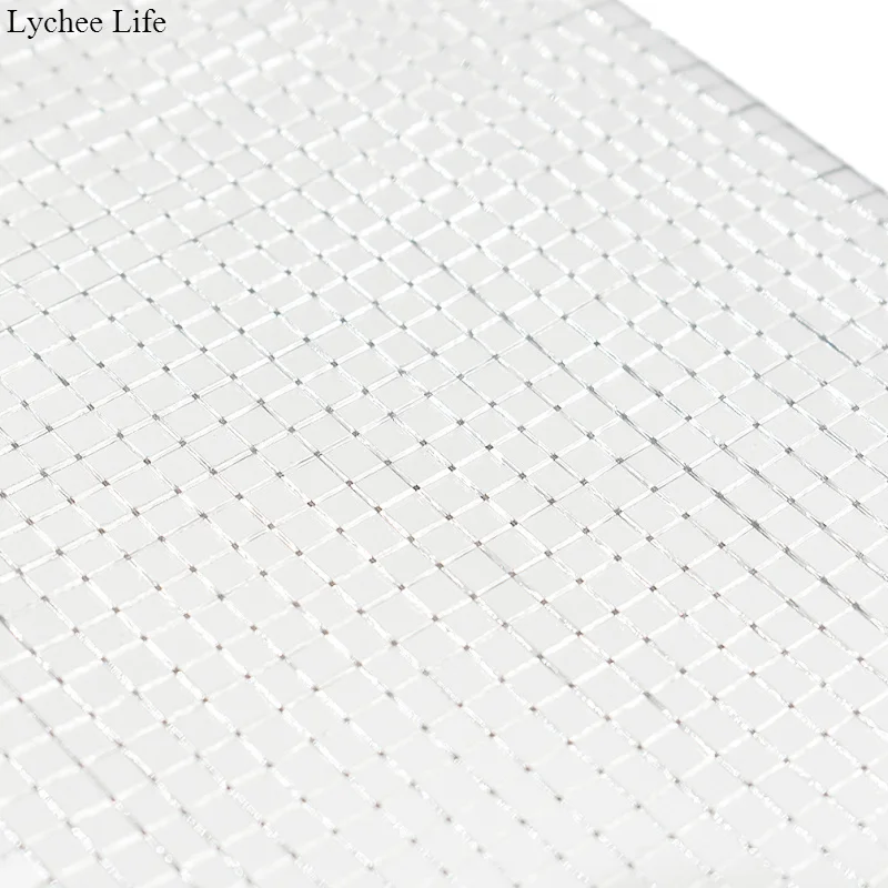 Lychee Life серебряное самоклеящееся стекло инструменты для ручного зеркала мини