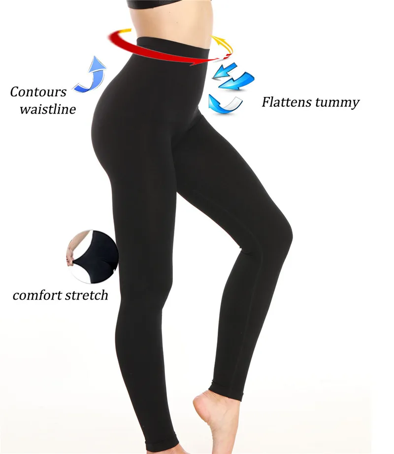 SEXYWG, женские леггинсы для похудения, высокая талия, для тренировок, для моделирования, для тела, для коррекции фигуры, эластичные, обтягивающие, для ног, для контроля живота, трусики, брюки, черные
