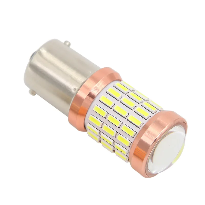 S25 1156 BA15S P21W 4014 LED 60SMD автомобильный резервный свет тормозной лампы DRL Авто