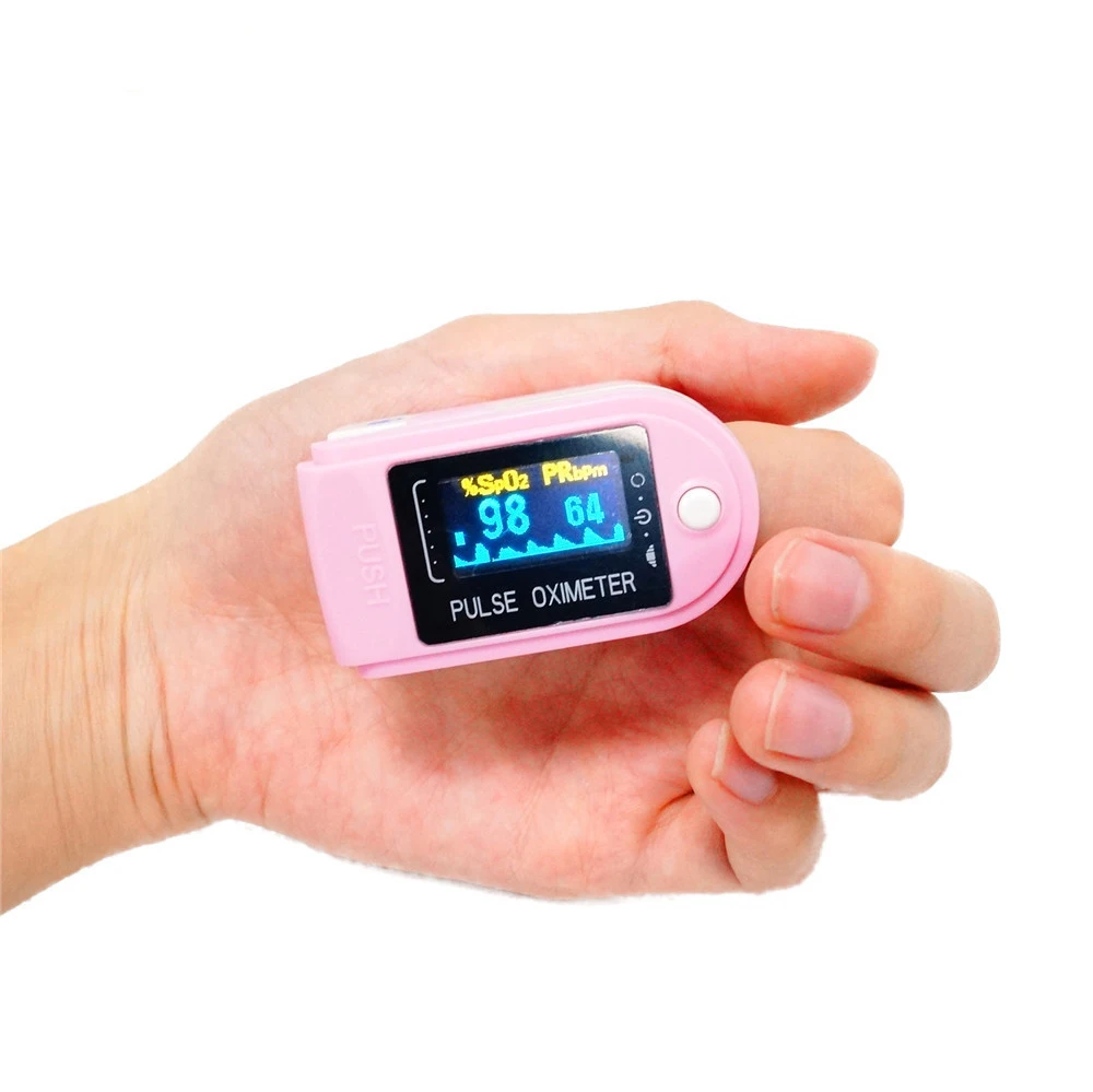 

Health Care Finger Pulse Oximeter Finger Saturation Monitor Pediatric Infant Blood Oxygen Digital Portable Hospital SPO2 BPM