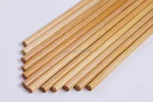 Longbowmaker 12Pcs Wood Shafts For DIY Wood Arrows Spine 35-70 Diameter 8.5mm WS1