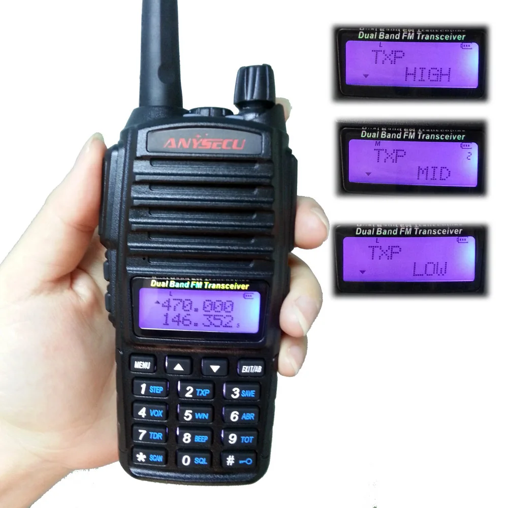 Buy BAOFENG UV 82 two way radio 8W Tri Power UHF VHF
