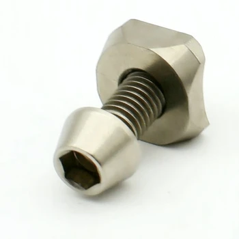 

Ti Bolt Front Derailleur Fix Screw With Gasket for SHIMANO XT XTR ULTEGRA UT6800 Cone Hexagon Socket Ti Screws Ti Fastener