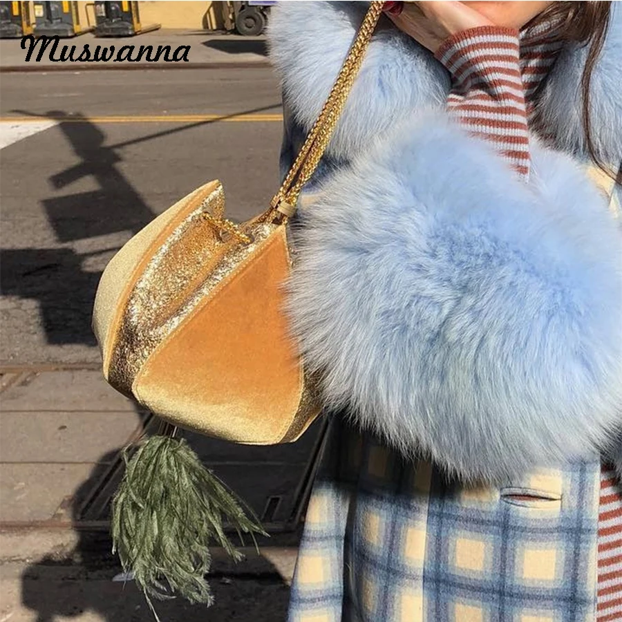 Роскошная брендовая бархатная женская сумка с перьями, сумка-фонарик на шнурке, женская сумка через плечо в форме цветка, сумка через плечо, металлическая сумка на запястье