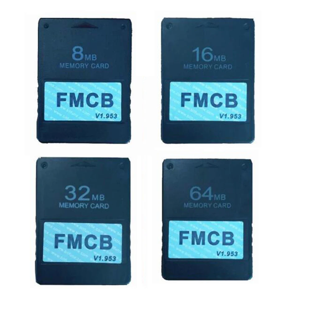 

8MB 16MB 32MB 64MB Free M c Boot F M C B 1.953 for Playstation2 for PS2 Memory Card Cards O P L MC Boot