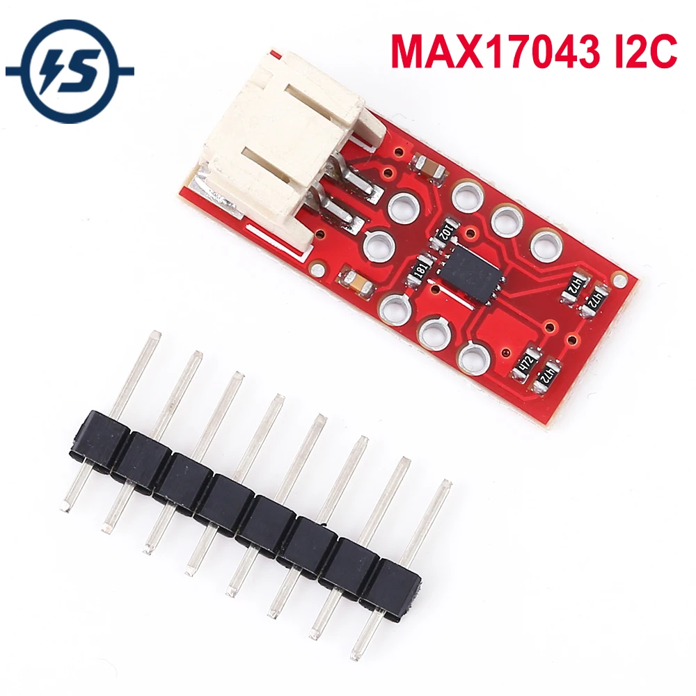 Датчик топлива MAX17043 I2C LiPo модуль обнаружения литиевой батареи конвертер A/D IIC |