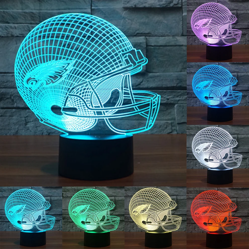 Luzes da Noite novidade capacete de futebol americano Utilização : Feriado
