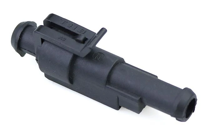 1 Set 1 Pin Female Male Way AMP Super Seal Waterproof Electrical Wire Connector Plug For Car