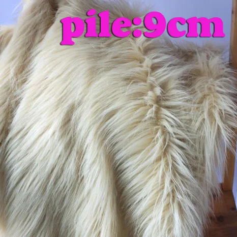 Beige Shaggy Faux Fur Fabric (long Pile fur) Costumes Cosplay Newborn Photo Props 36&quotx60&quot Sold By The Yard Free Shipping | Дом и сад