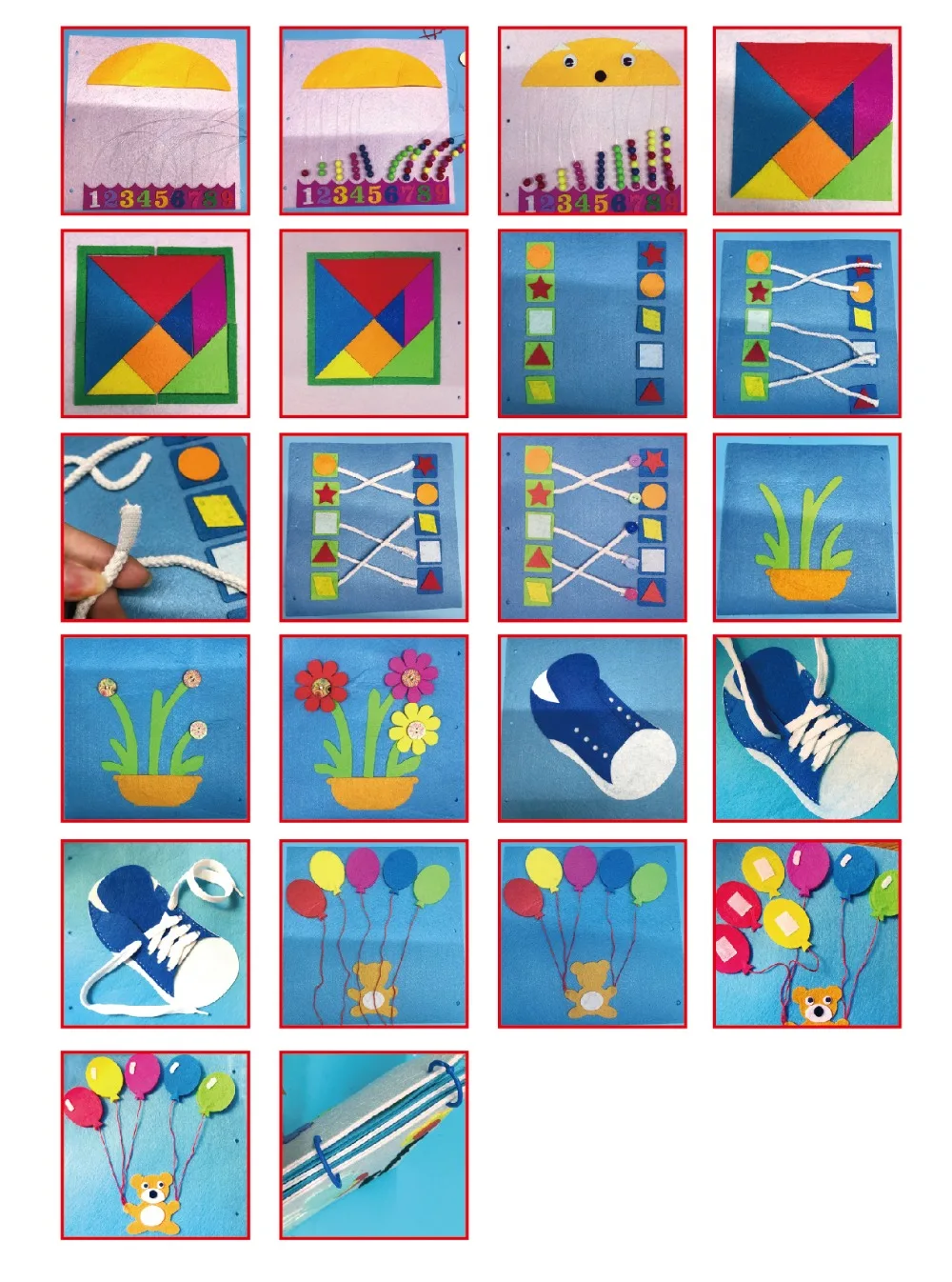 Livro com Anel de Papel Novo Bebê Brinquedos Educação Cognitiva Precoce Quebra-cabeça Pano Crianças Livro História Pequenas Bonecas Macio Silencioso 5 pano livro com anel de papel crianças