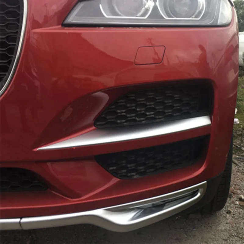 For Jaguar F Pace accessories X761 2016 2017 ABS Chrome Front Foglight