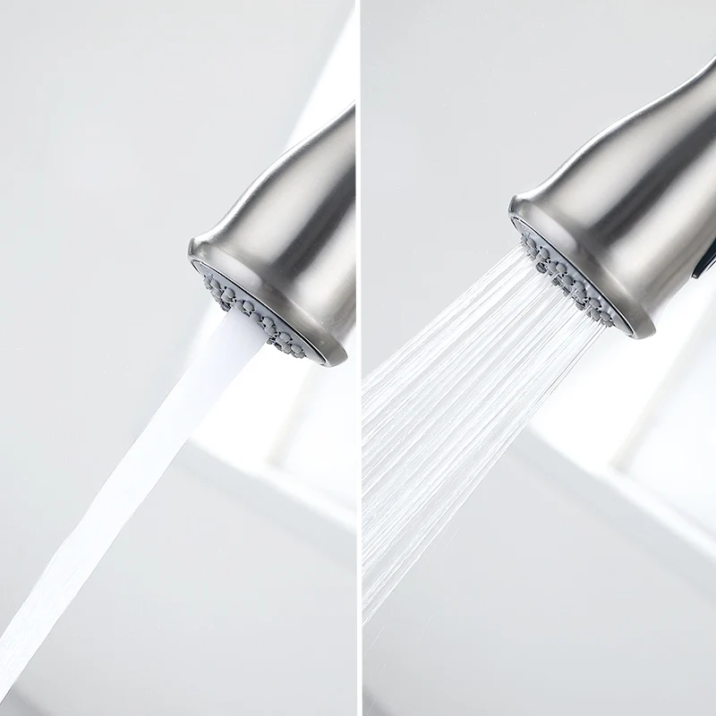 Fapully Smart Touch Control Kitchen Faucet Brushed Black Sensitive Mixer Touch Induction Faucet Pull Down Sink Tap Crane CP1051 Fapully Smart Touch Control Kitchen Faucet Brushed Black Sensitive Mixer Touch Induction Faucet Pull Down Sink Tap Crane CP1051