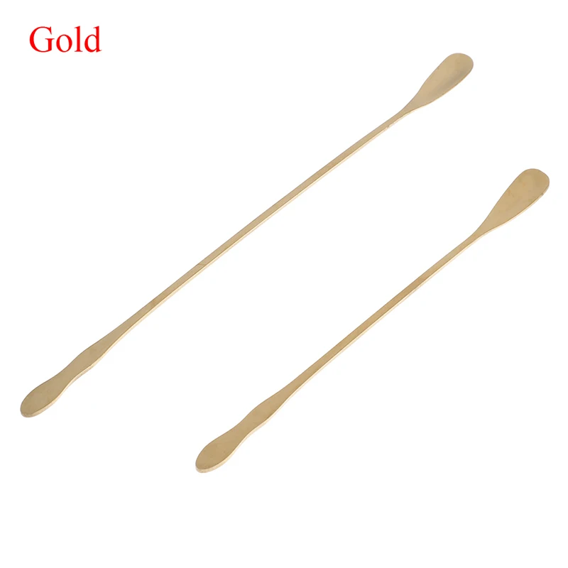 260 X 14 MM 1 предмета кофейные ложки с длинной ручкой из нержавеющей стали кухонные Красочные Ложка для кофе Десерт чайная ложка необходимые столовые приборы - Цвет: 260 X 14 MM