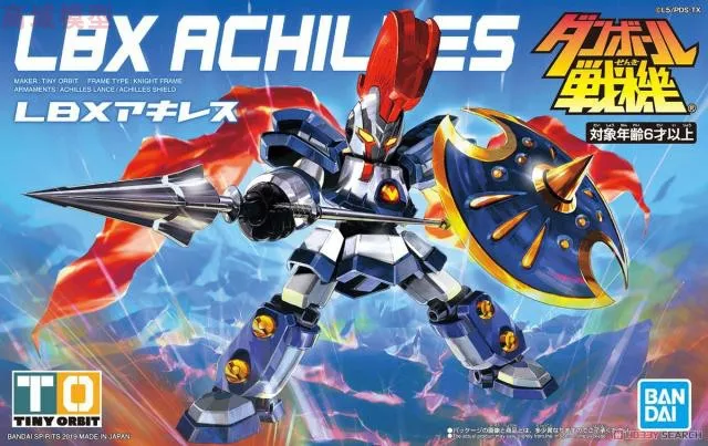 WSTXBD BANDAI WARS LBX 001 ACHILLES figuals Brinquedos модельный комплект