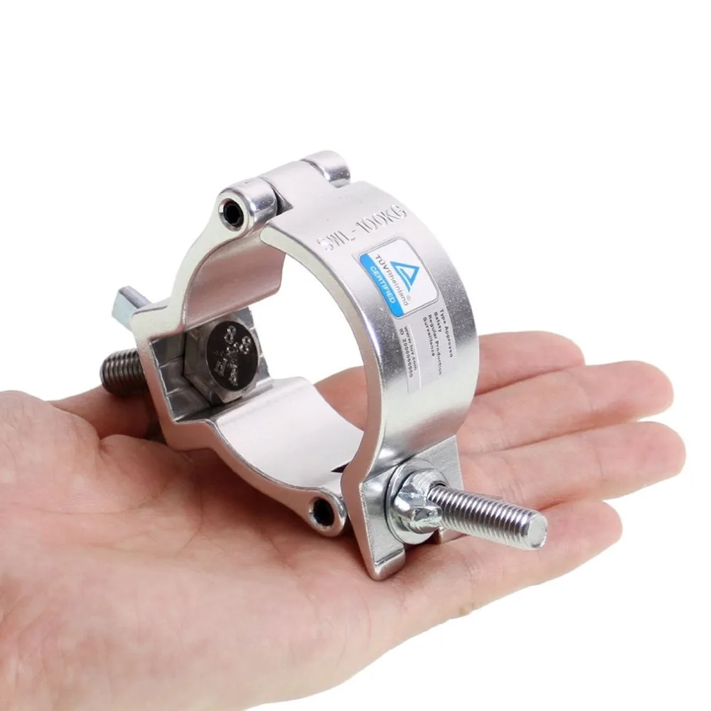 

2018 Alumimun Alloy Round Clamp Hanger Hook Bracket Stage Durable Heavy Duty Hook Theatre Lighting Kit 48-51mm