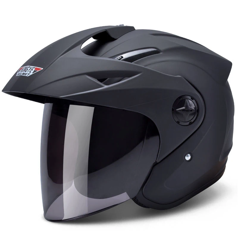 

Andes Motorcycle Helmet 3/4 Open Face Moto Helmets Scooter Unisex Biker Motocross Motorbike Casco Moto With Anti-fog Visor