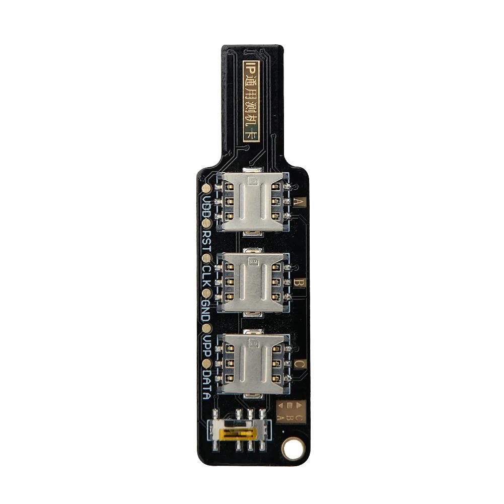 

3 in 1 Universal IP Test Card for iPhone Android Signal Testing Tool Mobile Phone SIM Test Card for iPhone Samsung Xiaomi Huawei