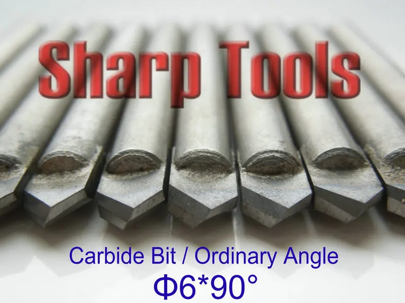 Fresa Per Router A V Groove 90 Gradi - Codolo 6mm, Diametro 32mm, Per Legno E CNC - Foto 3