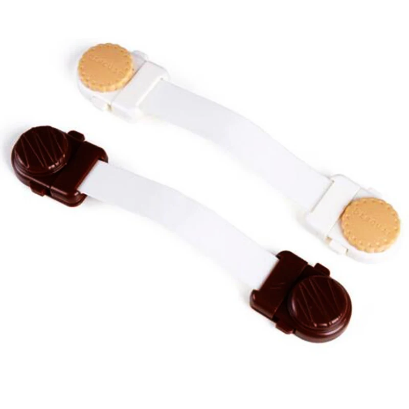 3 قطعة الثلاجة خزانة قفل زعيم كتلة بورت الشقي قفل أمان للطفل سلامة الطفل قفل خزانة مكافحة قرصة اليد حماية