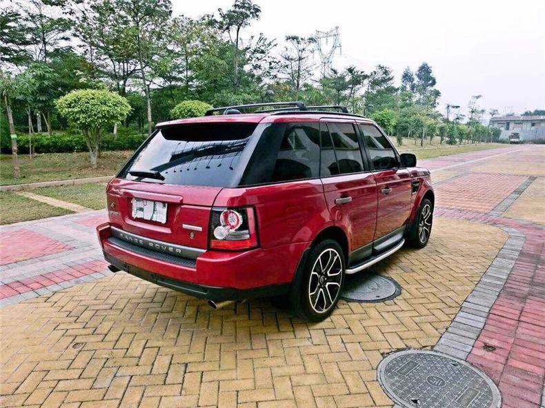 Алюминиевый сплав Багажник На Крышу для Land Rover Range Rover Sport 2009-2013 балка рельсов поддержки для багажа Топ поперечный бар рейку коробки