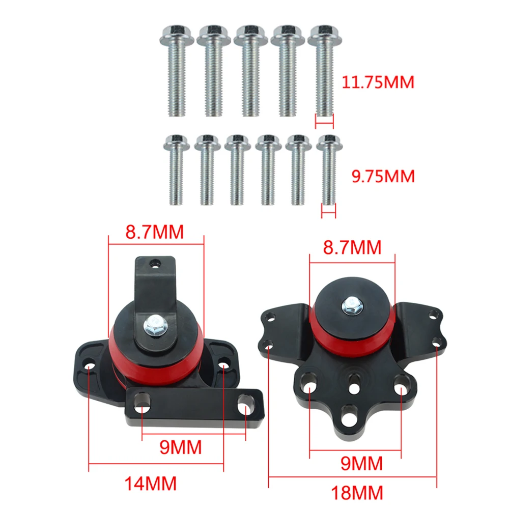 Комплект крепления коробки передач двигателя для VW MK5 MK6 Jetta Golf Passat Audi A3 TT 2,0 T TSI 05+ VR-TSB03