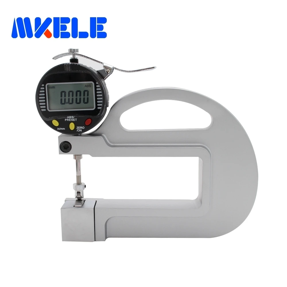 

0-10mm 0.001 Mm Digital Continuous Thickness Gauge Meter Measuring Tools