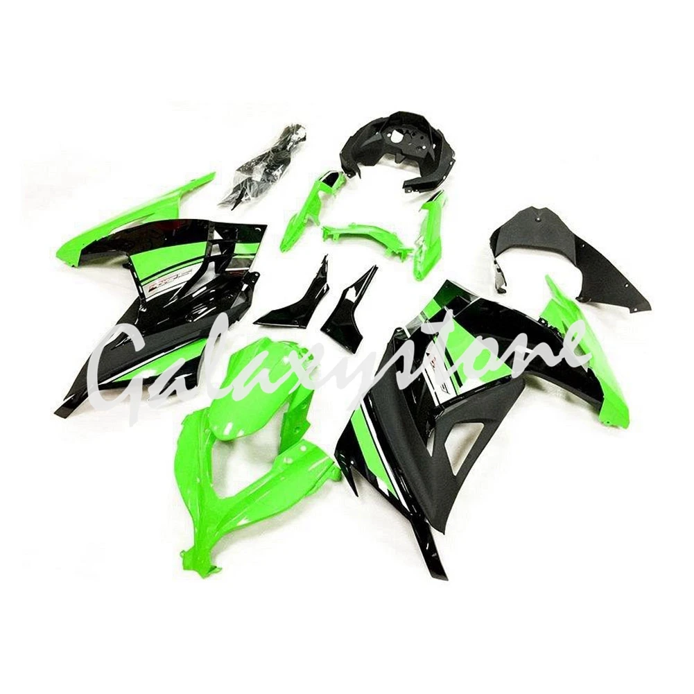 

Injection Fairing Kit Bodywork Set Fits Kawasaki Ninja ZX300 2013-2014 Black&Green