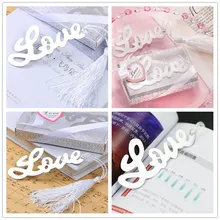 1 шт. креативная любовь сплав серебро Изысканная Закладка Подарок Любовь Примечание Закладка Новинка Ducument книга маркер этикетка канцелярские принадлежности
