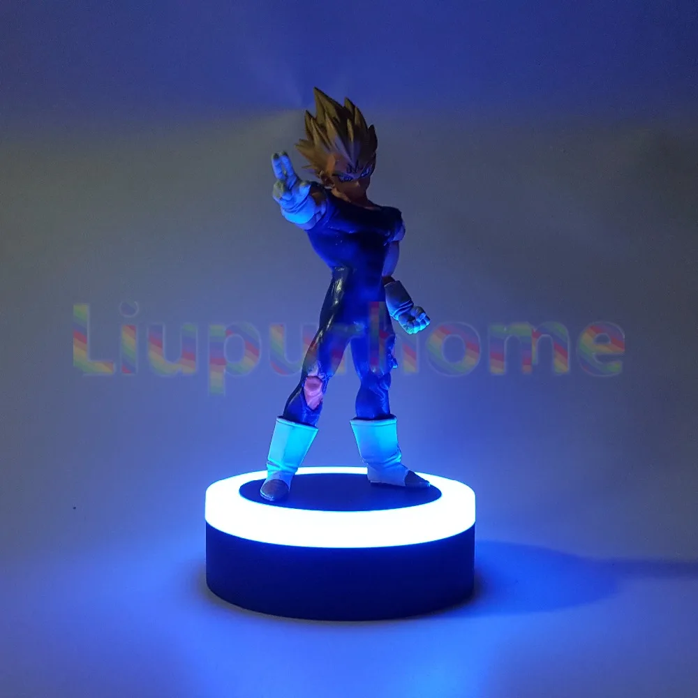 Светодиодная лампа Dragon Ball Z Evil Vegeta с ночным освещением основа для аниме DBZ Son Goku