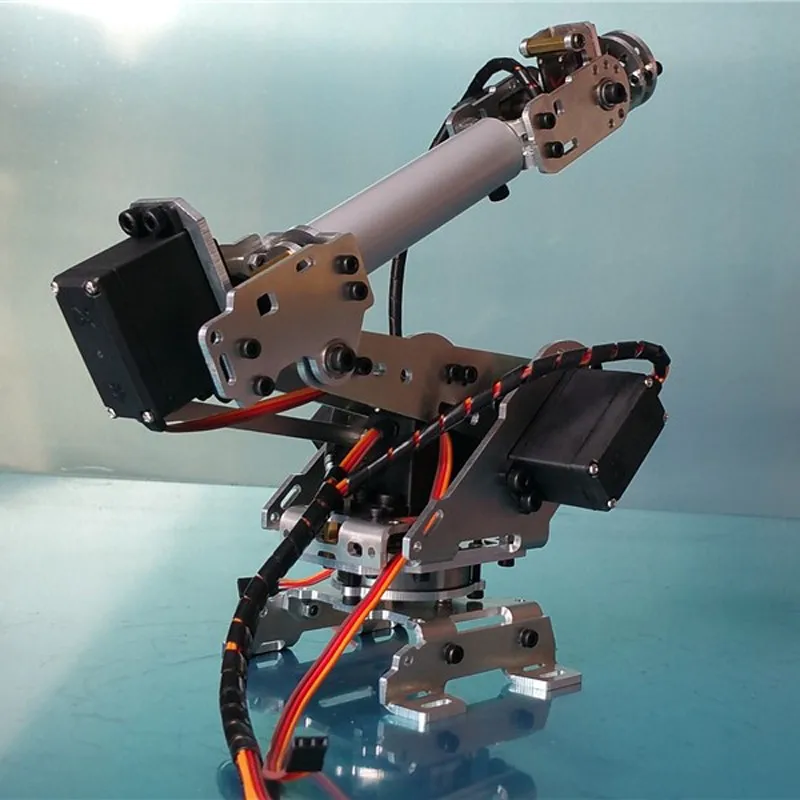 6 DOF CNC aluminum robotic arm (8)