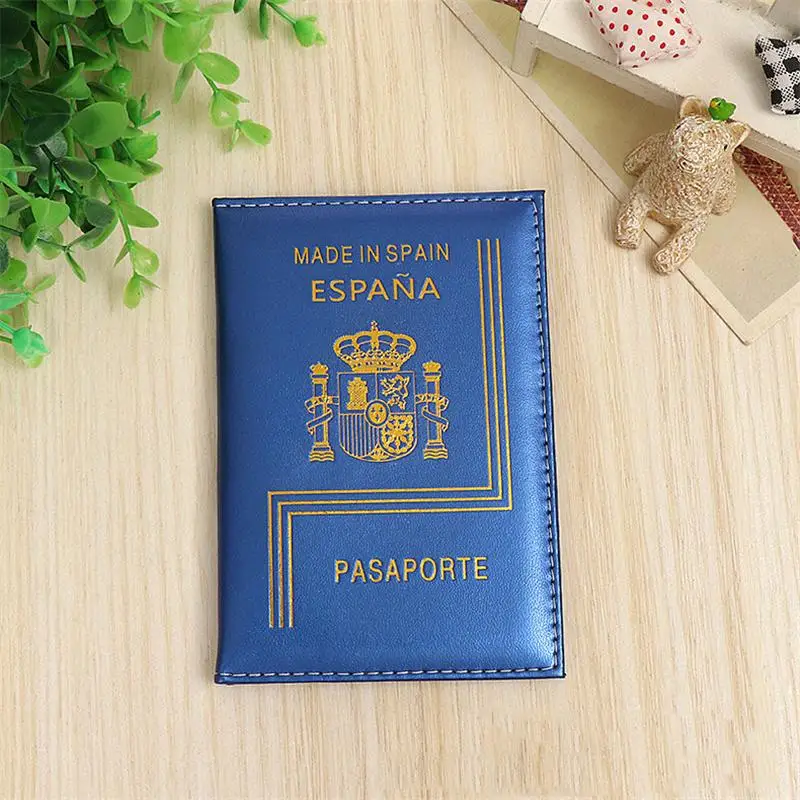 Симпатичная Обложка для паспорта защитный чехол Espana Обложка для паспорта высокое качество мода испания путешествия женщины из